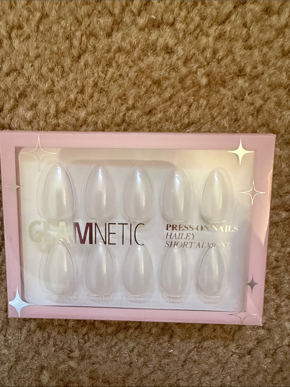 2 boxes of  glamnetic press  nails plus additional adhesive tabs